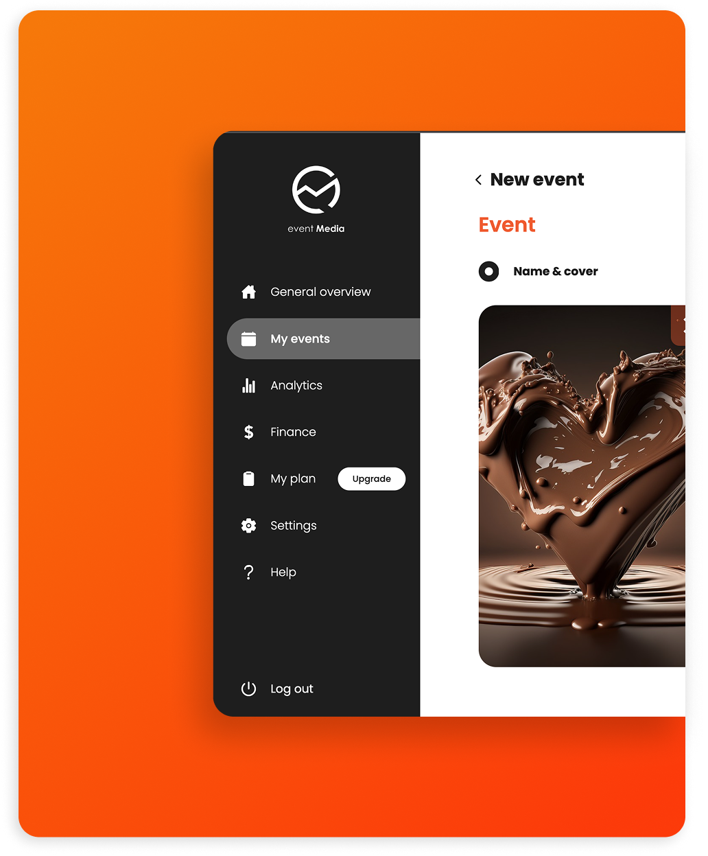 eventMedia Dashboard UI